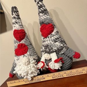 Handmade Valentine Gnomes